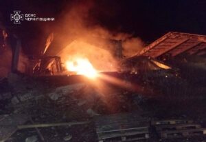 Росіяни вдарили по зерносховищу на Чернігівщині
