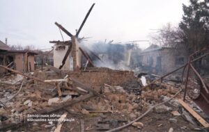 У Запоріжжжі “шахед” зруйнував будинок, є загиблі