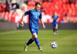Україна провела вимушену заміну перед матчем з Албанією
