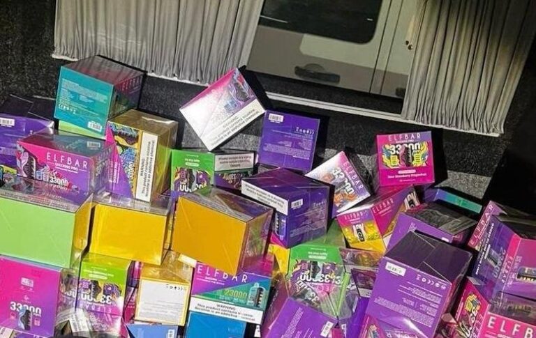 На Волині затримали партію вейпів на 2 млн