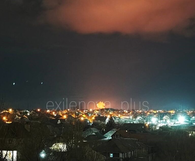 OSINT: На Луганщині після БпЛА палають бази росіян