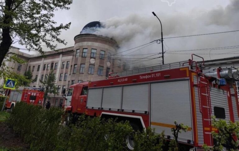 У Іркутську спалахнув науково-дослідний інститут