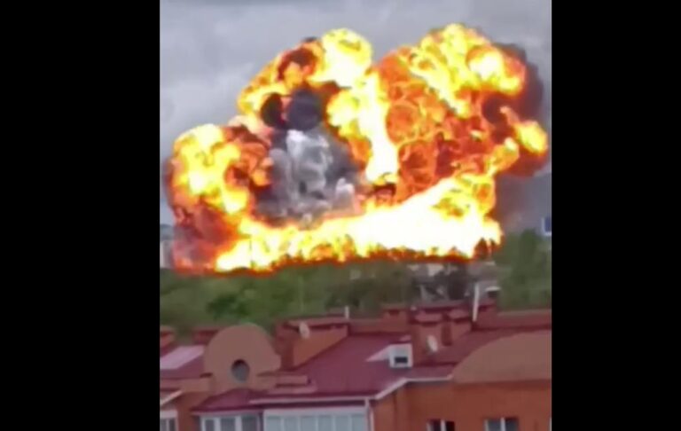 У російському П’ятигорську вибух знищив АЗС