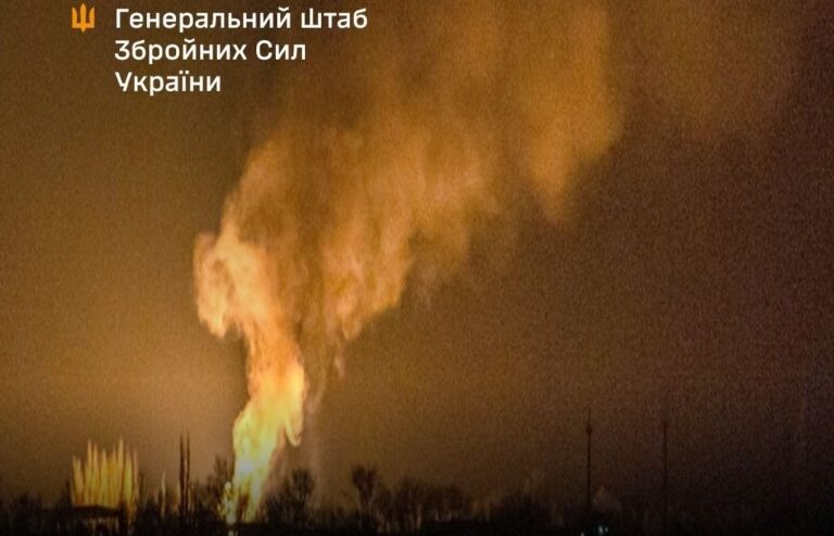 Генштаб відзвітував по ураженню Таманьнефтегазу