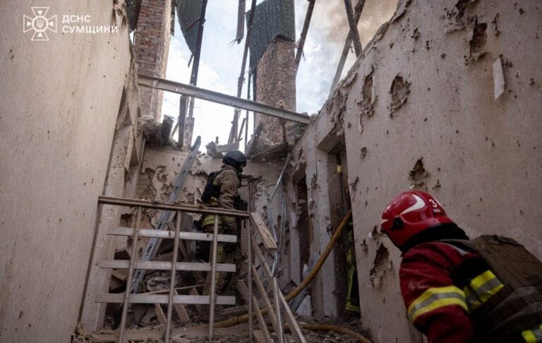 Суми потрапили під артобстріл, шестеро поранених