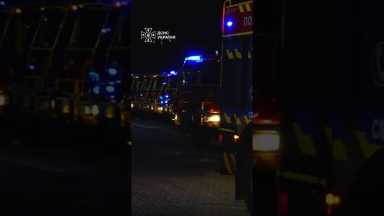 ⚡️ Досвід війни + вітчизняна техніка = перемога над стихією. Рятувальники вирушили на допомогу