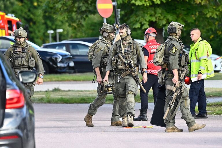 Чоловік з мачете поранив кількох людей у ​​школі в Швеції