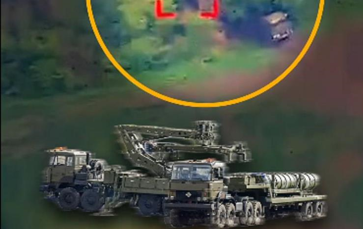 ЗСУ знищили заряджальну установку ЗРК С-300 з боєкомплектом